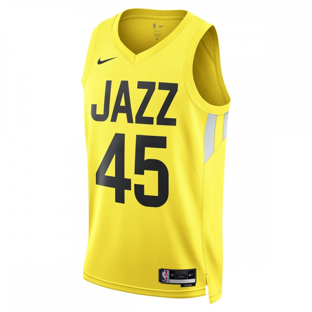 Donovan Mitchell Utah Jazz Unisex 2022/23 Swingman Jersey - Icon Edition - Gold-Pro Kit Vault | Brand New 26/27 Sports Jerseys